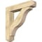 Ekena Millwork Funston Craftsman Rough Sawn Bracket w/ Offset Brace, Douglas Fir, 8"W x 40"D x 40"H BKT0806X40X40FST04RDF - alternate 1